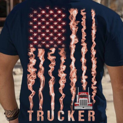 Smoky Flag Trucker Apparel - USA Pride