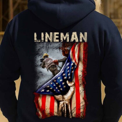 Lineman Apparel - USA Flag Patriotic